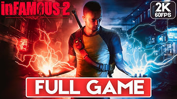 INFAMOUS 2 EVIL KARMA Gameplay Walkthrough [2K 60FPS] FULL GAME