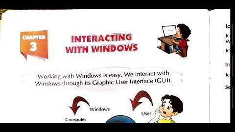 Class 5th Computer Chapter 3 Part 1