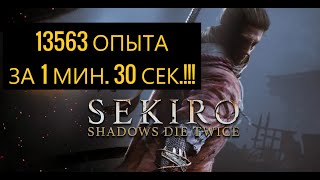 ЛЕГКИЙ ФАРМ ОПЫТА В SEKIRO: shadows die twice ЗА 1 мин. 30 сек.
