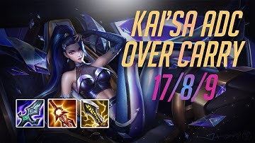 Wild Rift | Broken Carry Kaisa ADC | Full Gameplay | Runes & Build