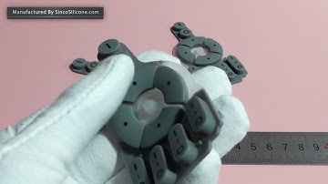 silicone button pad / silicone elastomer button keypad