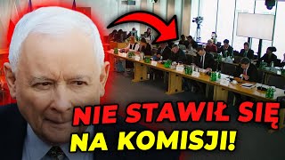 KACZYŃSKI ZNOWU NIE STAWIŁ SIĘ PRZED KOMISJĄ!  Wiadomo, co mu za to grozi