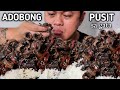 Adobong pusit sa gata  mukbang philippines  tol buloy mukbang