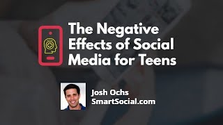 The Negative Effects of Social Media for Teens in 2017 -- View the 2021 video (see notes) screenshot 4