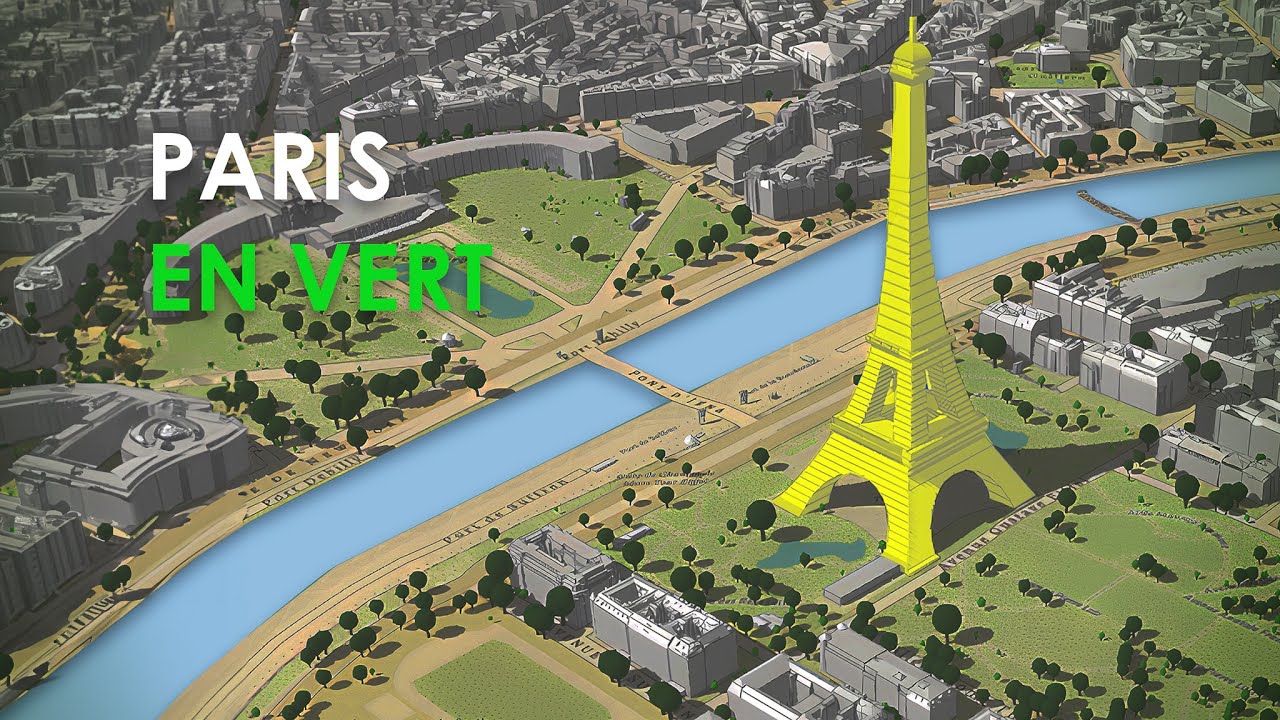 PARIS 2030  Un Plan  44 Milliards  pour rendre la ville plus Verte