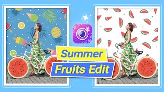 2021 Summer Beach Photo Editing Ideas | Change Background & Add Photos | YouCam Perfect App screenshot 3