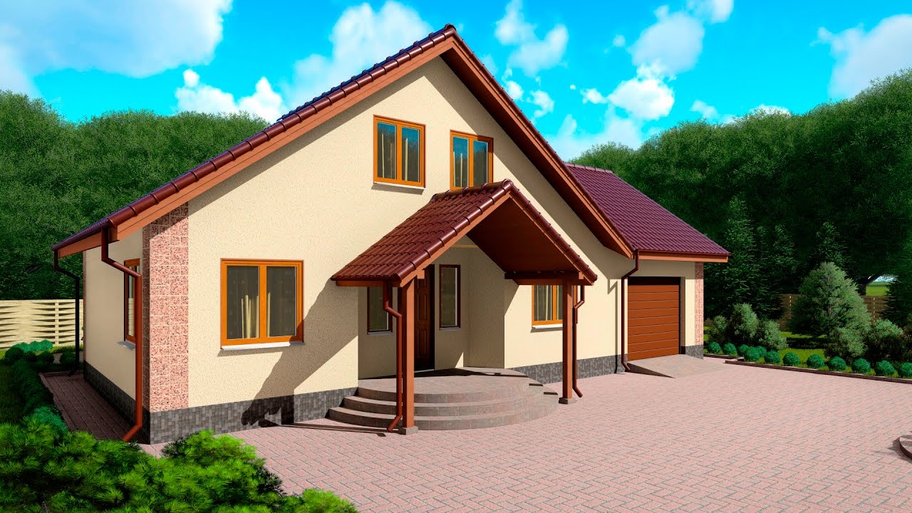 Каркасный дом в Северской 3D-тур