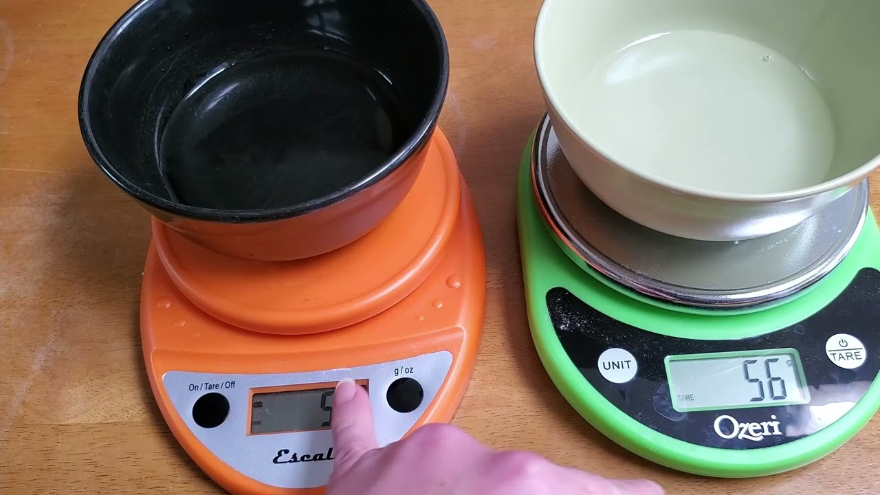 Digital Kitchen Scales & Gluten Free Baking + Escali review