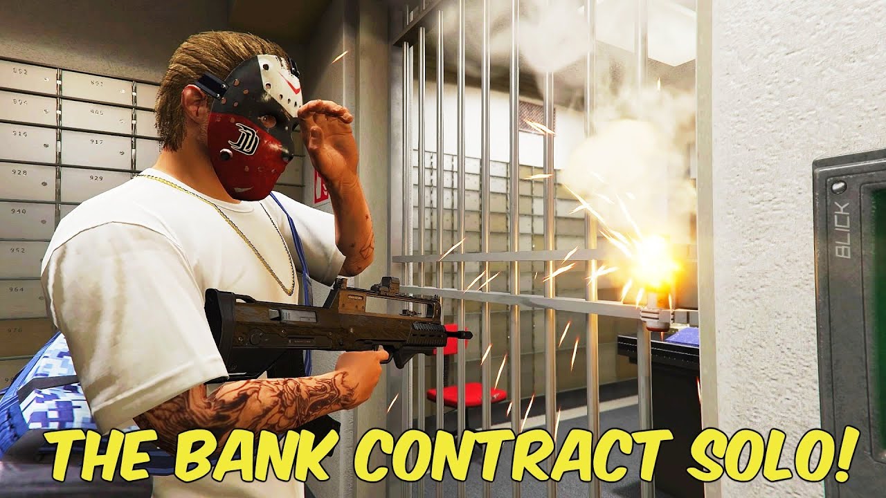 ΛΗΣΤΕΥΟΥΜΕ 6 ΤΡΑΠΕΖΕΣ ΣΤΗ ΣΕΙΡΑ! (GTA Online The Bank Contract Solo