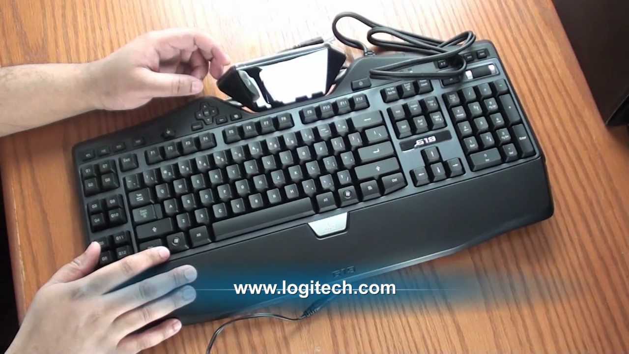 Tak for din hjælp smart Sætte Logitech G19 Keyboard for Gaming - YouTube