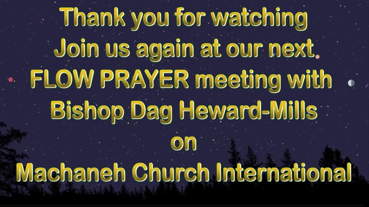 Tuesday Flow Prayer Meeting 22-11-2022