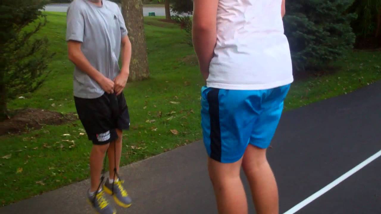 Burdenko Athlete Training - jump squats holding resistance tubing with a partner camera iphone 8 plus apk