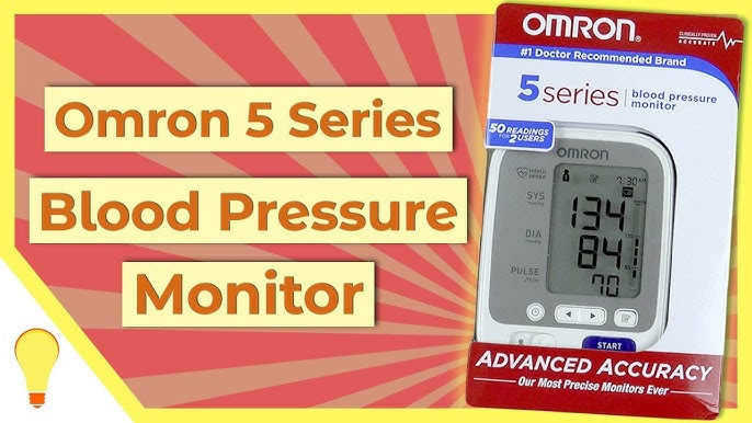 OMRON 5 Series Wireless Upper Arm Blood Pressure Monitor - Bellevue  Healthcare