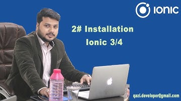 Installation of Ionic Framwork ( Terminal / Command Prompt ) ( Hindi/Urdu )