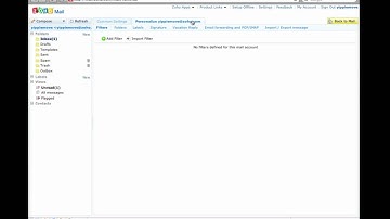 How to enable IMAP in Zoho Mail