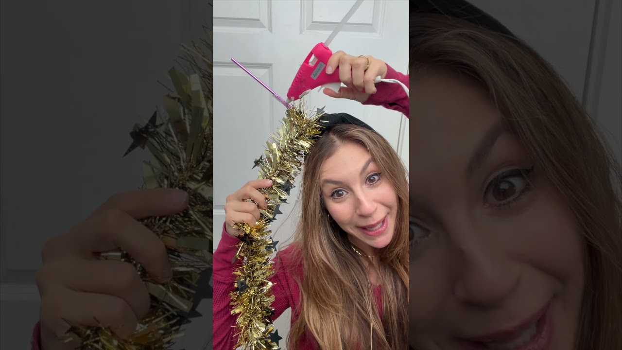 Простая новогодняя прическа 🥂