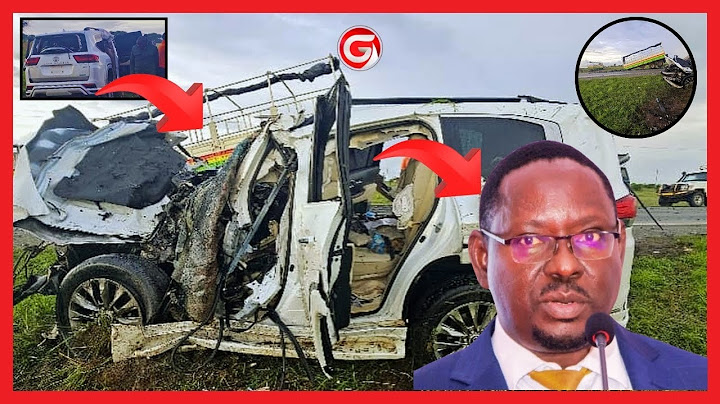 VIDEO: ENEO LA AJALI ILIYOUA MKURUGENZI wa TANESCO na DEREVA WAKE USIKU WAKIKWEPA BAISKELI....