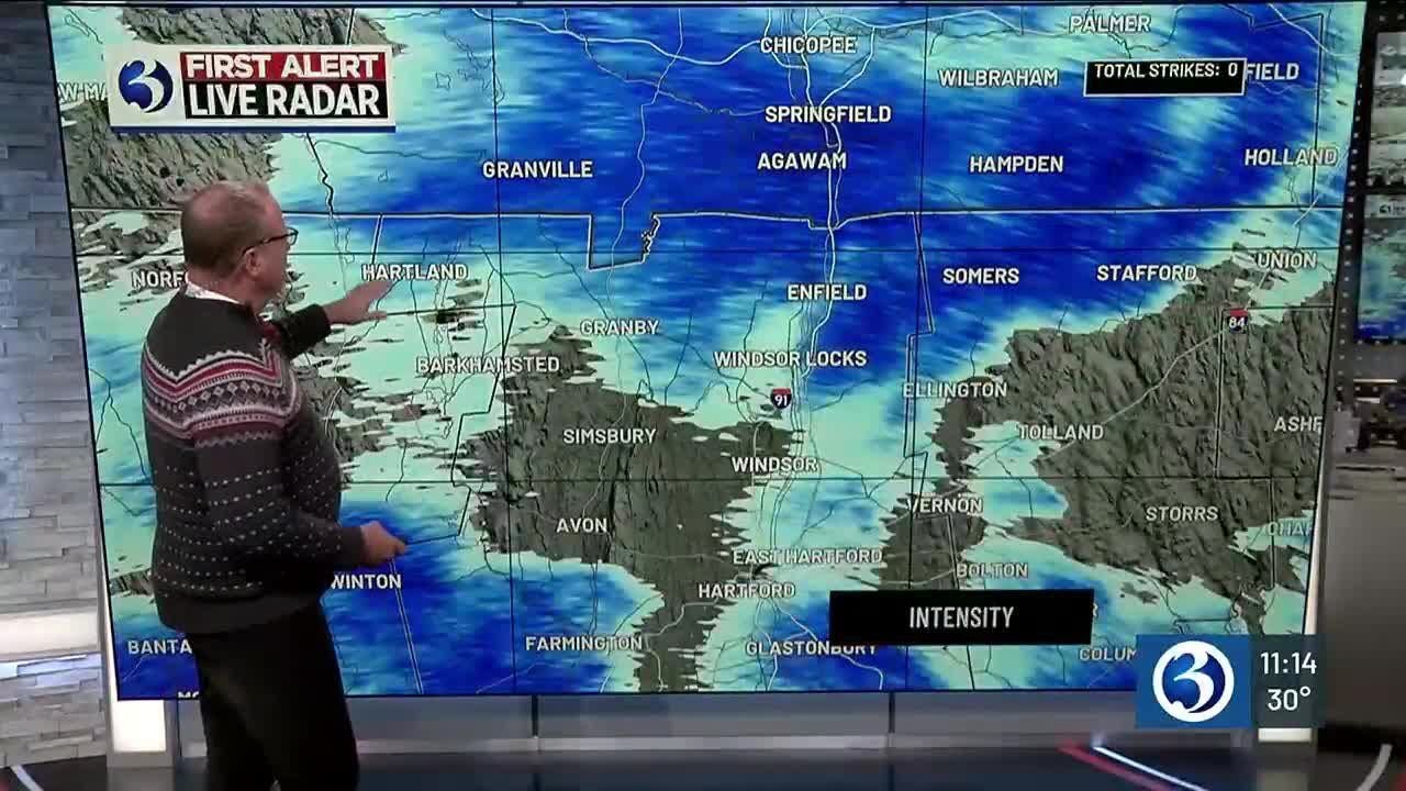 FORECAST: Snow continues to come down in parts of the state - YouTube