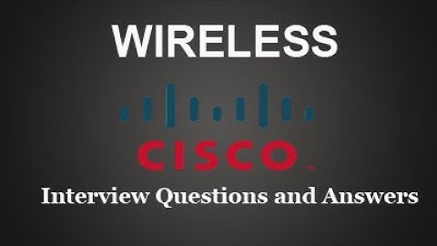 Wireless Interview Questions and Answers