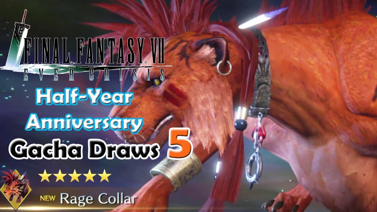 FF7 Ever Crisis: NOT ENOUGH Half-Anniversary Gacha Draws!