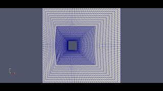 Morphing mesh with cube in OpenFOAM