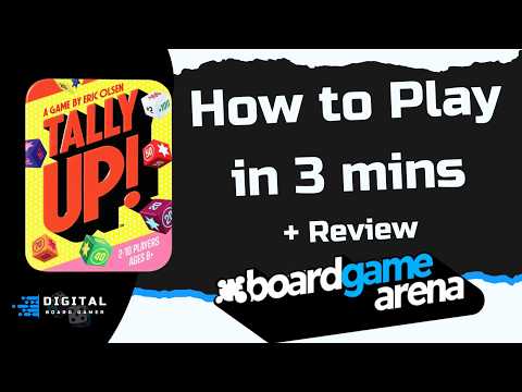 What’s New to BGA: Tally Up | How to Play on BGA