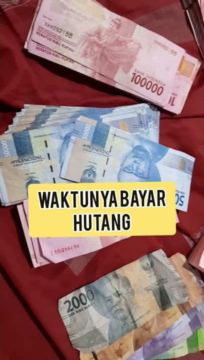 #bayarhutang Waktunya Bayar Hutang