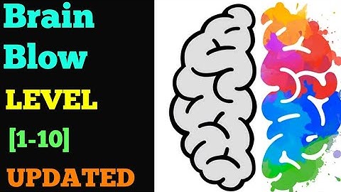 Brain Blow level 1 2 3 4 5 6 7 8 9 10 solution or walkthrough