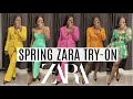 Spring zara tryon grwm vlog