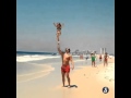 Мини-черлидерша: детство на пляже