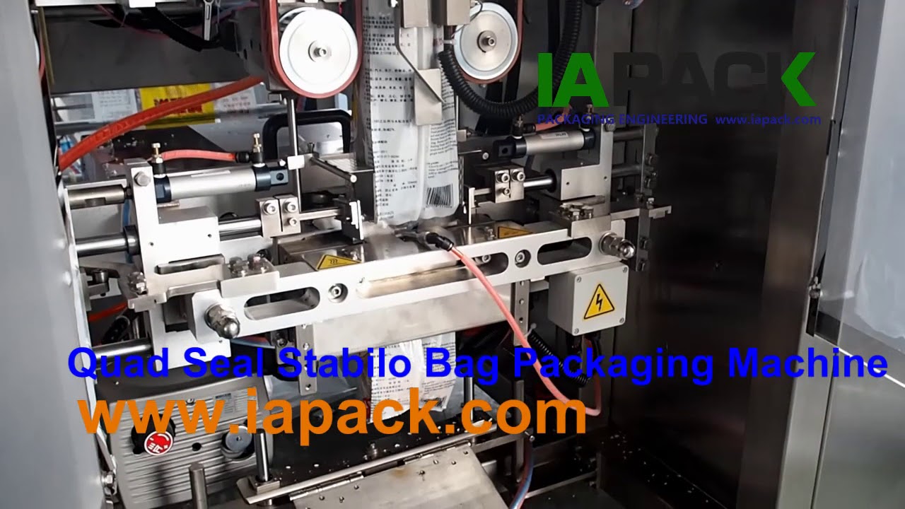 automatic quad seal bag packaging machine YouTube