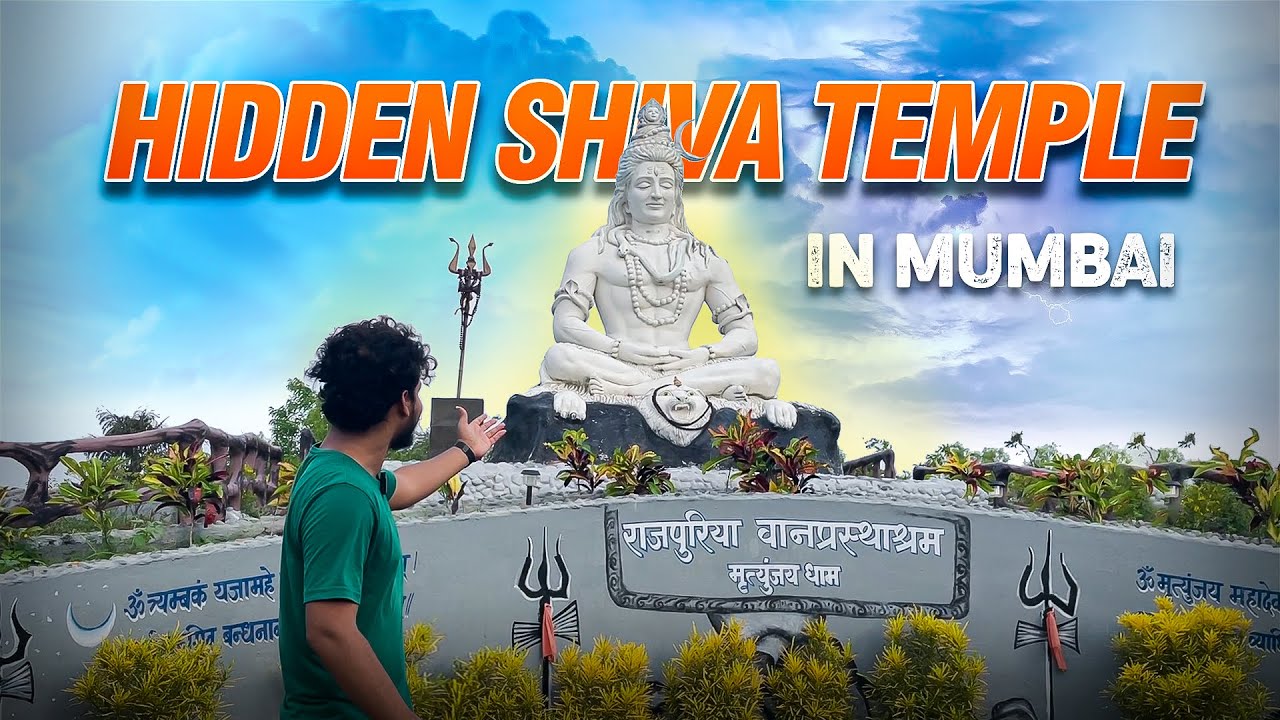 The beautiful Lord Shiva statue 🙏  | Uttan BHAYANDAR 😍 | Near Mumbai Mahadev