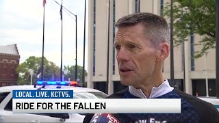 Officers complete 100-mile ride to honor fallen colleagues