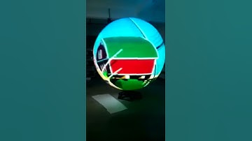 360 Degree Visible Led Sphere Screen 3d Creative Ball Display