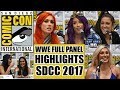 MATTEL WWE Full PANEL HIGHLIGHTS SDCC 2017 ! Sasha Banks, Bayley, Becky Lynch, Charlotte Flair