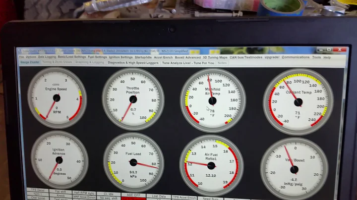 TOYOTA FJ40 2F MEGASQUIRT PROJECT UPDATE 5 ( THE LAPTOP IS OUT!)