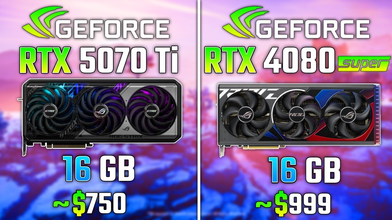 NVIDIA RTX 5070 Ti vs RTX 4080 SUPER | Test in 6 Game - YouTube
