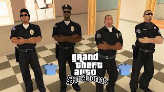 What Happens If CJ Joins POLICE In GTA San Andreas ? (HOW To Be A COP) screenshot 3