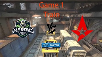 Heroic vs Astralis - Map 1 of 3 Train Highlights - IEM Katowice 2017