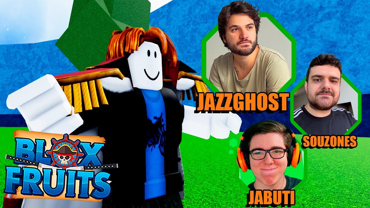 BLOX FRUITS: mensagem do SOUZONES, JAZZGHOST e JABUTI ( DO 1 AO