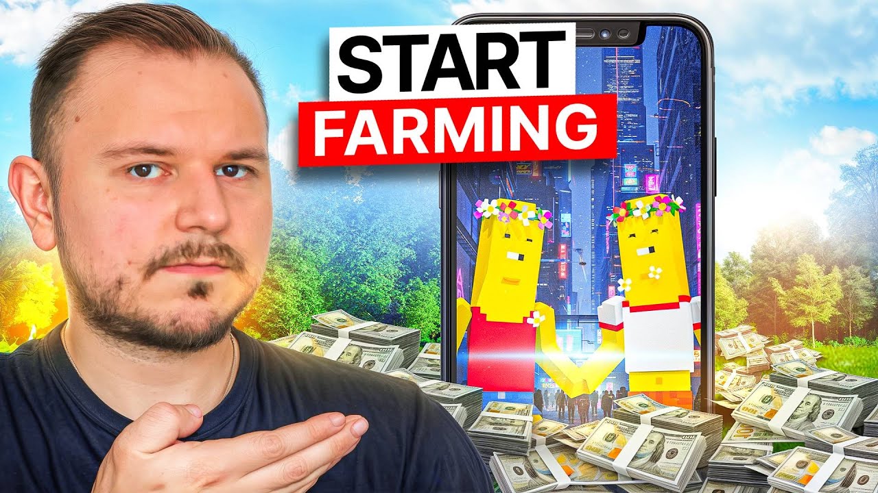 This Crypto Game Lets You FARM Crops & Tokens on MOBILE & PC