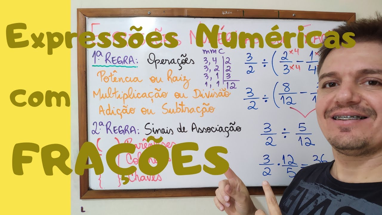 EXPRESSÃO COM FRAÇÃO \Prof. Gis/
