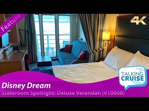 Disney Dream – Deluxe Verandah Stateroom - #10008