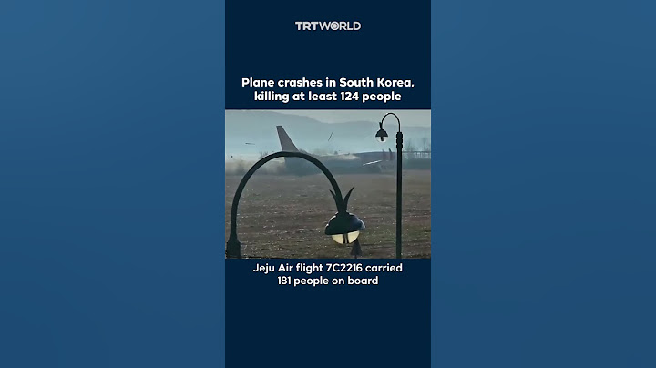 South Korean plane with 181 people on board crashes, killing at least 124