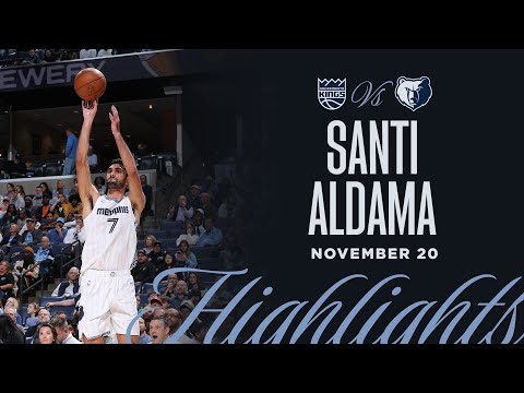 Santi Aldama Highlights vs. Sacramento Kings
