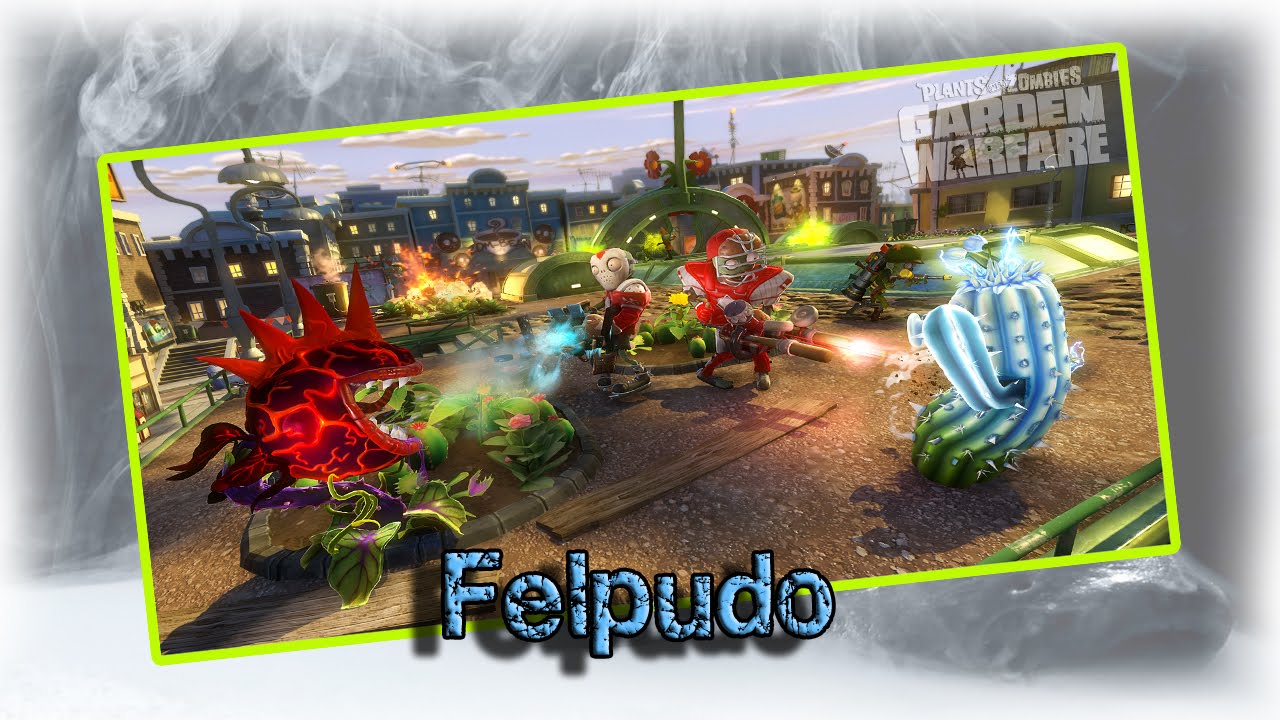 Plants vs Zombies Garden Warfare - Modo de juego Felpudo - YouTube