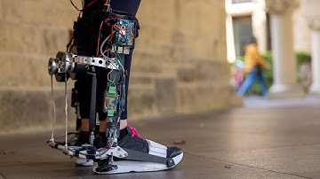 Stanford exoskeleton walks out into the real world