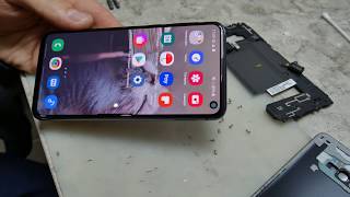 Samsung S10E / Дорогущий дисплей, вырез под камеру/ Замена дисплея (модуля)