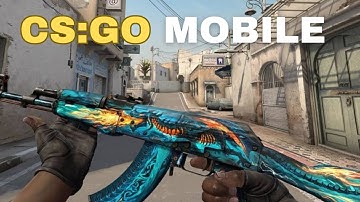 NEW CS:GO| mobile game on android| with high graphics| 120 FPS| NEW gameplay