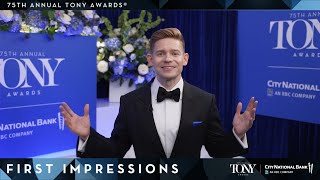 2022 Tony Awards First Impressions Andrew Keenan-Bolger Intro